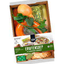 Noordertrots verspakket erwtensoep met rookworst